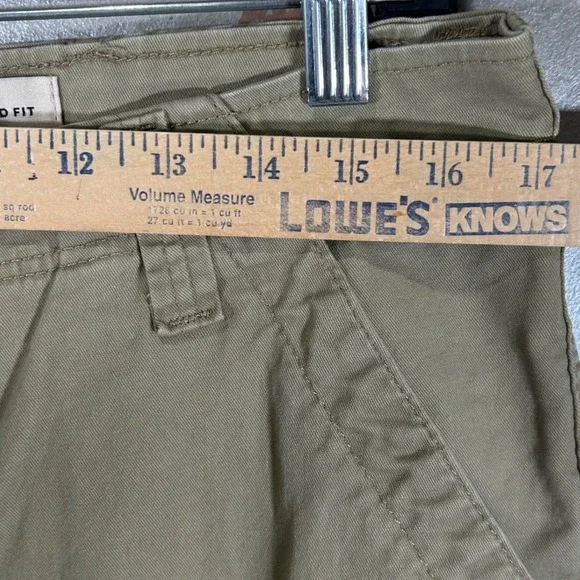 Wrangler Mens Relaxed Fit Cargo Pants Khaki Tan 34x30 - Picture 4 of 8